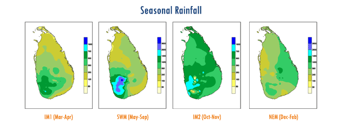 seasonal rainfall
